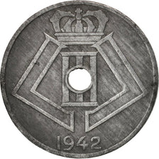 Belgium, 5 Centimes, 1942, EF(40-45), Zinc, KM:124