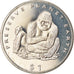 Coin, Liberia, Dollar, 1994, Faune africaine - Gorille, MS(63), Copper-nickel