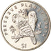 Münze, Liberia, Dollar, 1996, Oiseaux - Les Inséparables, UNZ, Copper-nickel