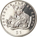 Coin, Eritrea, Dollar, 1995, Faune africaine - Lion, MS(63), Copper-nickel