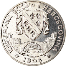 Monnaie, Bosnia - Herzegovina, 500 Dinara, 1994, British Royal Mint, Ours noir