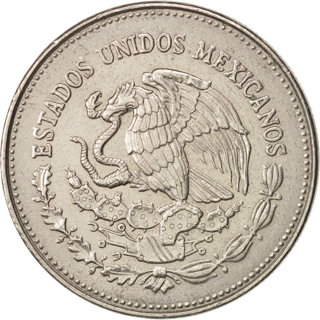 Mexico, 200 Pesos, 1986, Mexico City, AU(50-53), Copper-nickel, KM:525