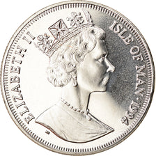 Monnaie, Isle of Man, Elizabeth II, Crown, 1994, Pobjoy Mint, D-Day - Marine