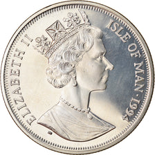 Coin, Isle of Man, Elizabeth II, Crown, 1994, Pobjoy Mint, Premier vol du