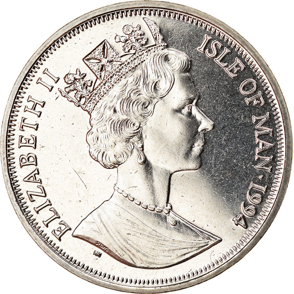 Coin, Isle of Man, Elizabeth II, Crown, 1994, Pobjoy Mint, Phoque gris, MS(63)