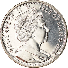 Coin, Isle of Man, Crown, 2006, Pobjoy Mint, 70 ans du Spitfire, MS(63)