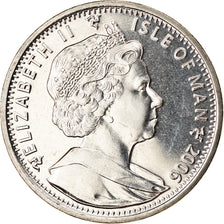 Coin, Isle of Man, Crown, 2006, Pobjoy Mint, 70 ans du Spitfire, MS(63)