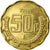 Moneda, México, 50 Centavos, 2003, Mexico City, MBC+, Aluminio - bronce, KM:549