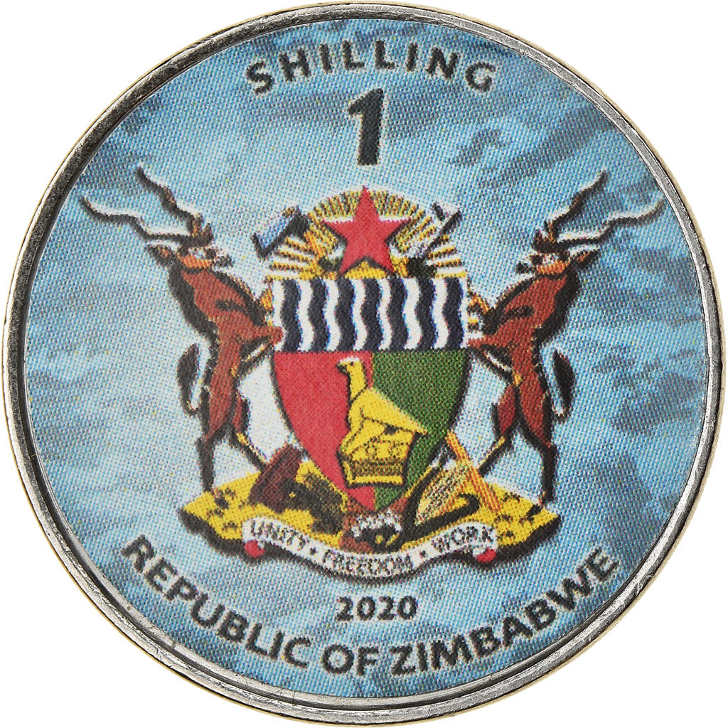 Monnaie, Zimbabwe, Shilling, 2020, Avions - C-5M Super Galaxy, SPL, Nickel