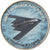 Coin, Zimbabwe, Shilling, 2020, Avions - Northrop B-2 Spirit, MS(63), Nickel