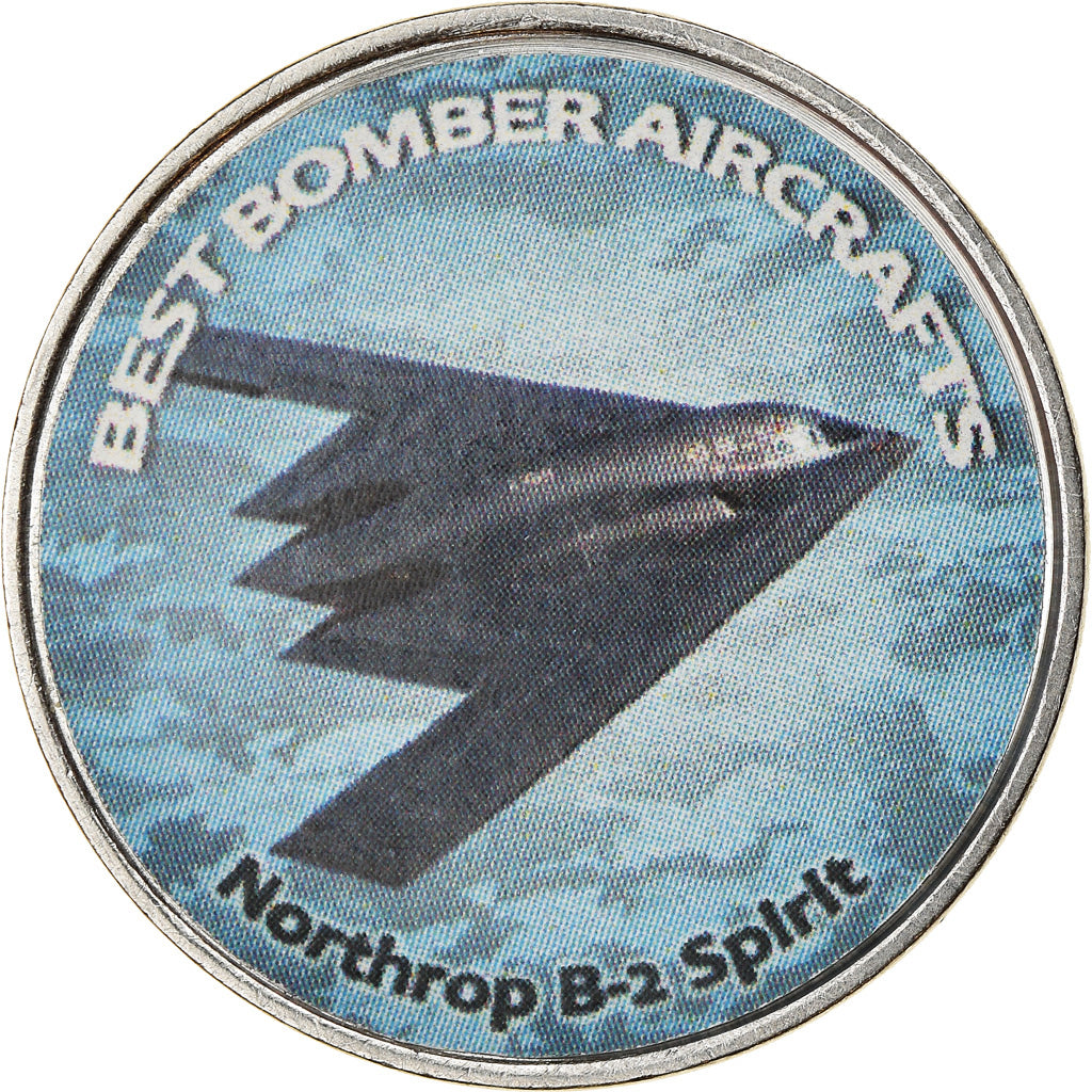 Moneta, Zimbabwe, Shilling, 2020, Avions - Northrop B-2 Spirit, SPL, Acciaio