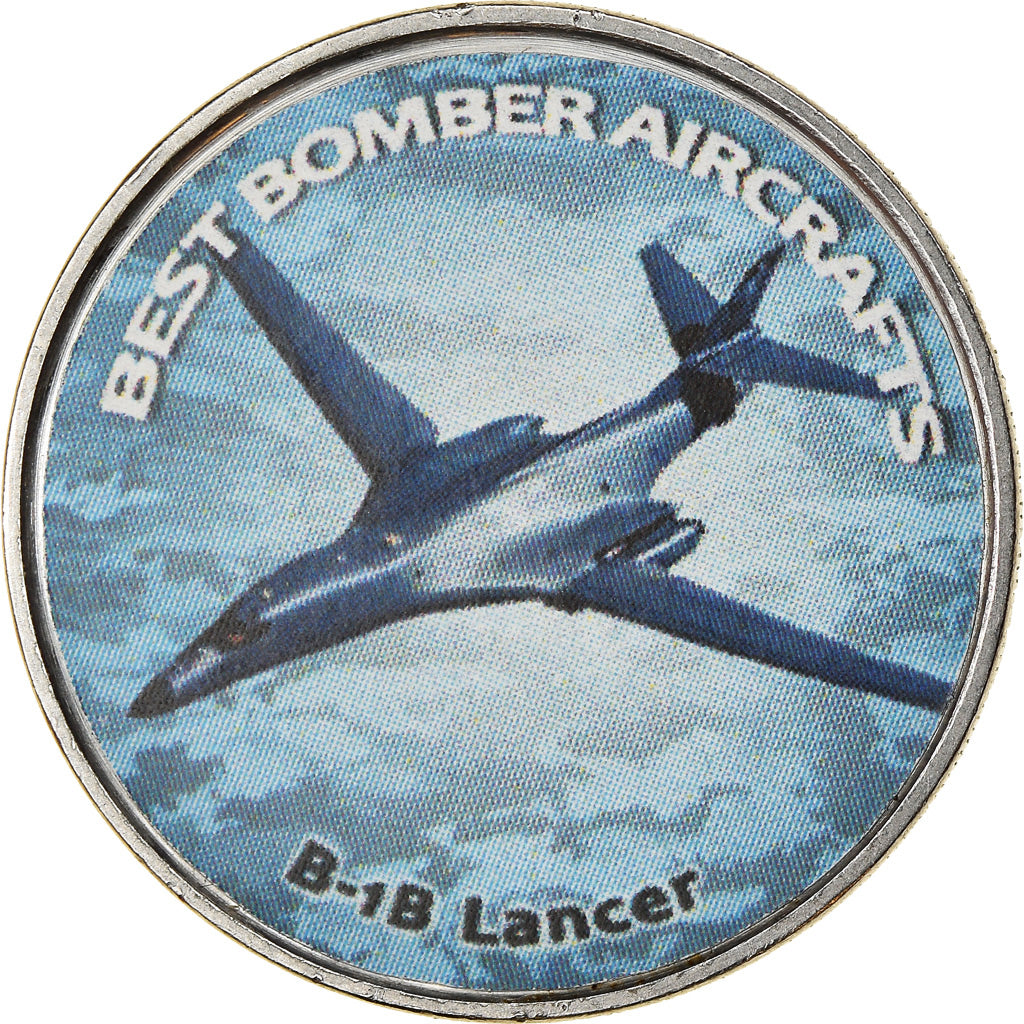 Monnaie, Zimbabwe, Shilling, 2020, Avions - B-1B Lancer, SPL, Nickel plated