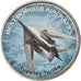 Coin, Zimbabwe, Shilling, 2020, Avions - Tupolev Tu-160, MS(63), Nickel plated