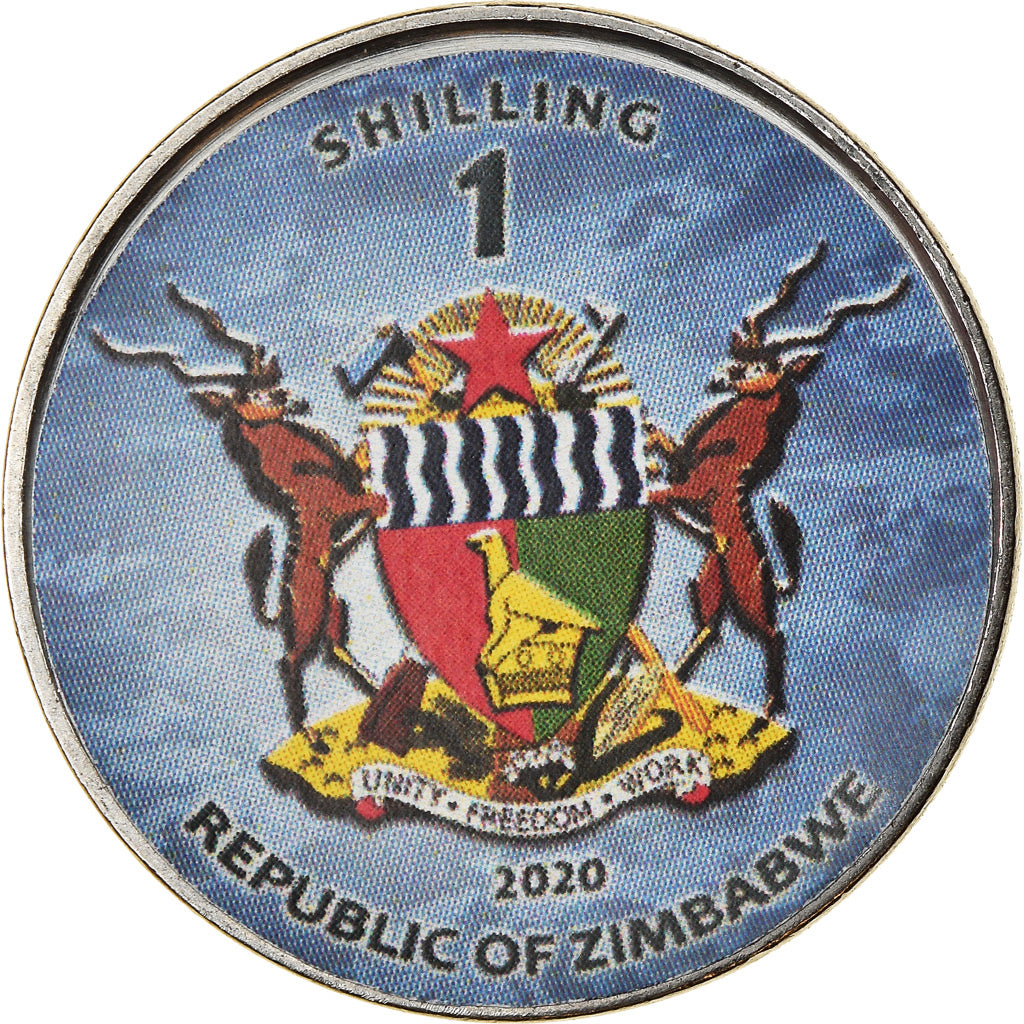 Monnaie, Zimbabwe, Shilling, 2020, Sous-marins- Oyashio-Class, SPL, Nickel