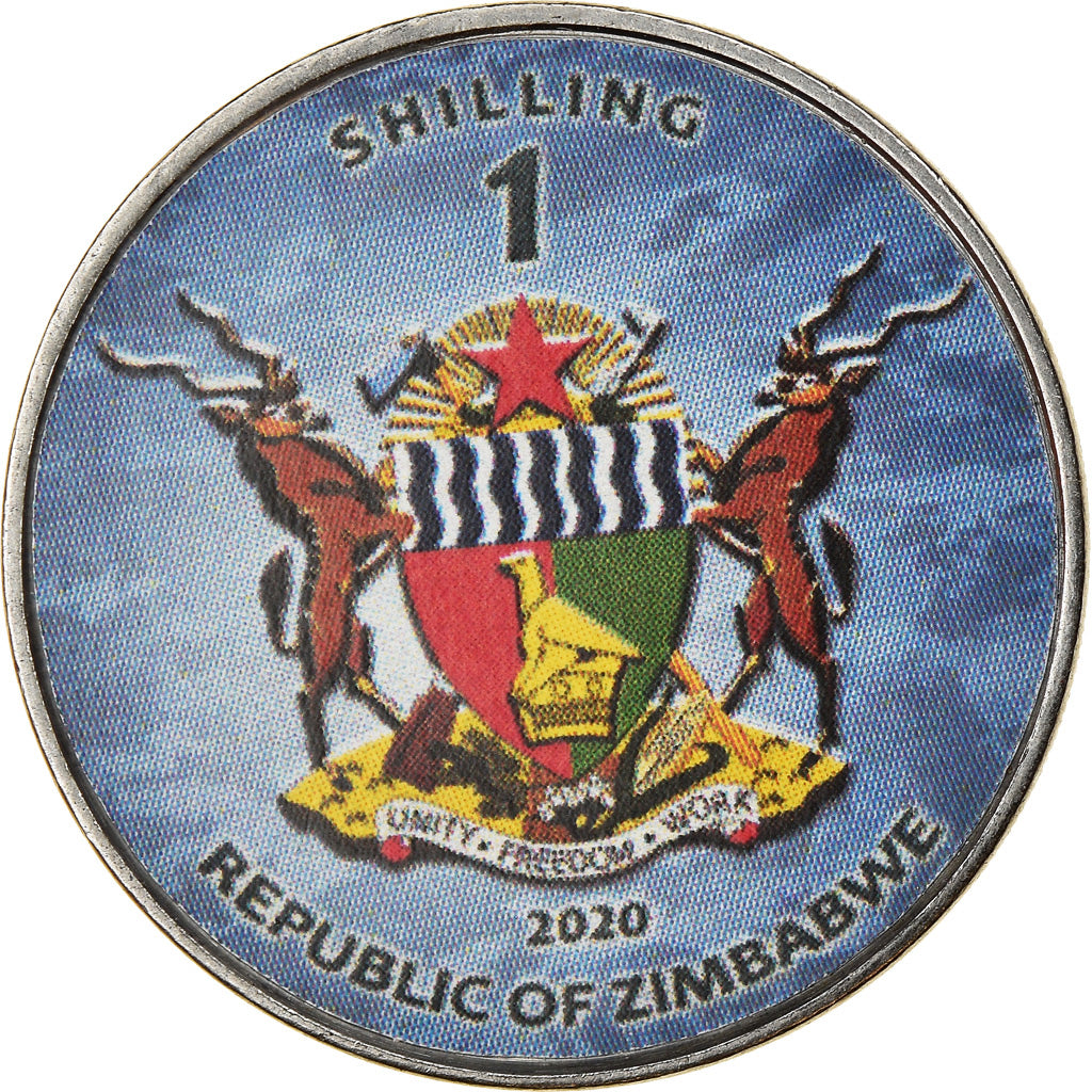 Münze, Simbabwe, Shilling, 2020, Sous-marins - Soryu-Class, UNZ, Nickel plated