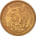 Moneda, México, 50 Centavos, 1957, Mexico City, MBC, Bronce, KM:450