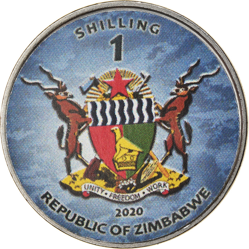 Coin, Zimbabwe, Shilling, 2020, Sous-marins - Seawolf-Class, MS(63), Nickel