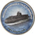 Moneda, Zimbabue, Shilling, 2020, Sous-marins - HMS Astute, SC, Níquel chapado