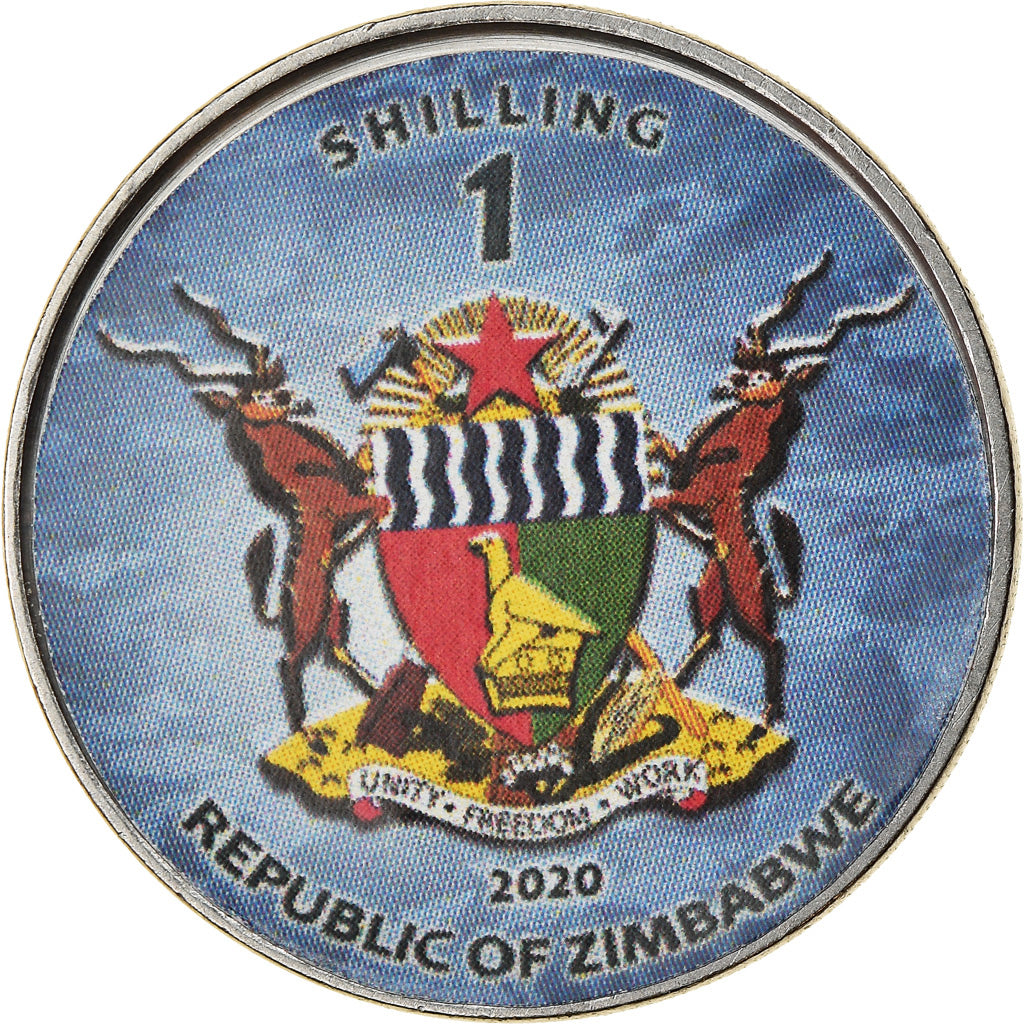 Münze, Simbabwe, Shilling, 2020, Sous-marins - Type 039A, UNZ, Nickel plated