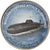 Coin, Zimbabwe, Shilling, 2020, Sous-marins - Akula-Class, MS(63), Nickel plated