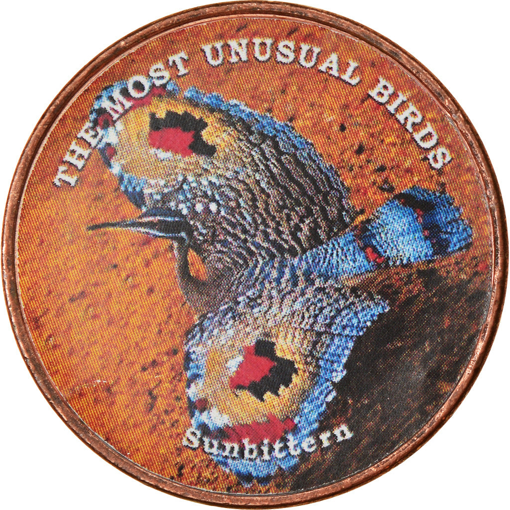 Coin, Somaliland, Shilling, 2019, Oiseaux - Caurale soleil, MS(63), Nickel