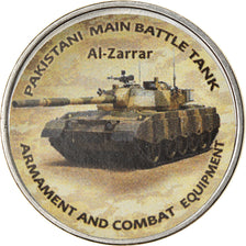 Monnaie, Zimbabwe, Shilling, 2020, Tanks - Al-Zarrar, SPL, Nickel plated steel