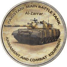 Coin, Zimbabwe, Shilling, 2020, Tanks - Al-Zarrar, MS(63), Nickel plated steel
