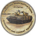 Coin, Zimbabwe, Shilling, 2020, Tanks - Al-Zarrar, MS(63), Nickel plated steel