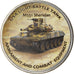Coin, Zimbabwe, Shilling, 2020, Tanks - M551 Sheridan, MS(63), Nickel plated