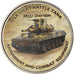 Coin, Zimbabwe, Shilling, 2020, Tanks - M551 Sheridan, MS(63), Nickel plated