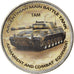 Coin, Zimbabwe, Shilling, 2020, Tanks - TAM, MS(63), Nickel plated steel