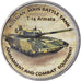 Monnaie, Zimbabwe, Shilling, 2020, Tanks - T-14 Armata, SPL, Nickel plated steel