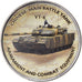 Coin, Zimbabwe, Shilling, 2020, Tanks - VT-4, MS(63), Nickel plated steel