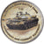 Coin, Zimbabwe, Shilling, 2020, Tanks - T-55, MS(63), Nickel plated steel