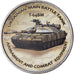 Coin, Zimbabwe, Shilling, 2020, Tanks - T-64BM, MS(63), Nickel plated steel