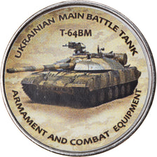 Monnaie, Zimbabwe, Shilling, 2020, Tanks - T-64BM, SPL, Nickel plated steel