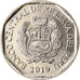 Coin, Peru, Sol, 2019, Lima, Grenouille du Titicaca, MS(63), Nickel-brass