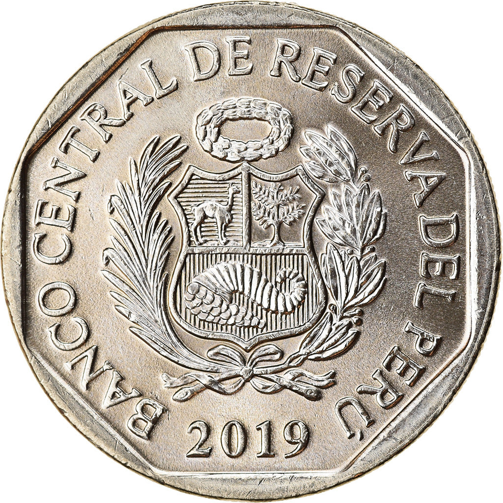 Monnaie, Pérou, Sol, 2019, Lima, Singes - Lagotriche à queue jaune, SPL