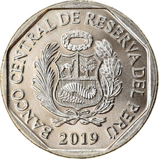 Monnaie, Pérou, Sol, 2019, Lima, Singes - Lagotriche à queue jaune, SPL