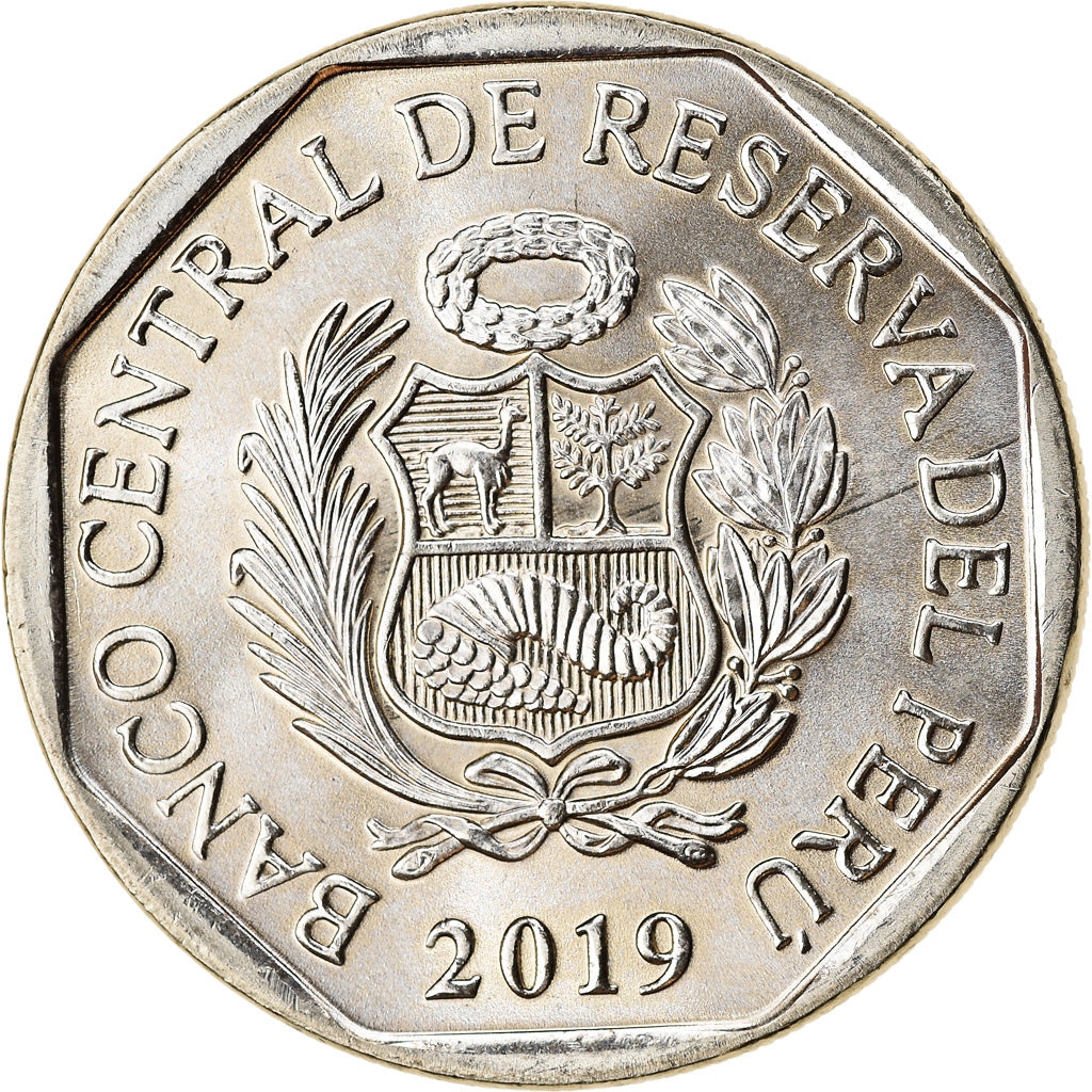 Monnaie, Pérou, Sol, 2019, Lima, Chats - Chat des Andes, SPL, Nickel-brass