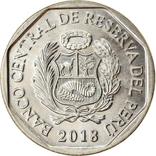 Moneta, Peru, Sol, 2018, Lima, Oiseaux - Pénélope à ailes blanches, MS(63)
