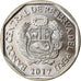 Münze, Peru, Sol, 2017, Lima, Crocodile de Tumbes, UNZ, Nickel-brass