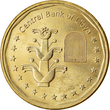 Moneta, Libia, Dinar, 2017/AH1438, SPL, Acciaio placcato ottone