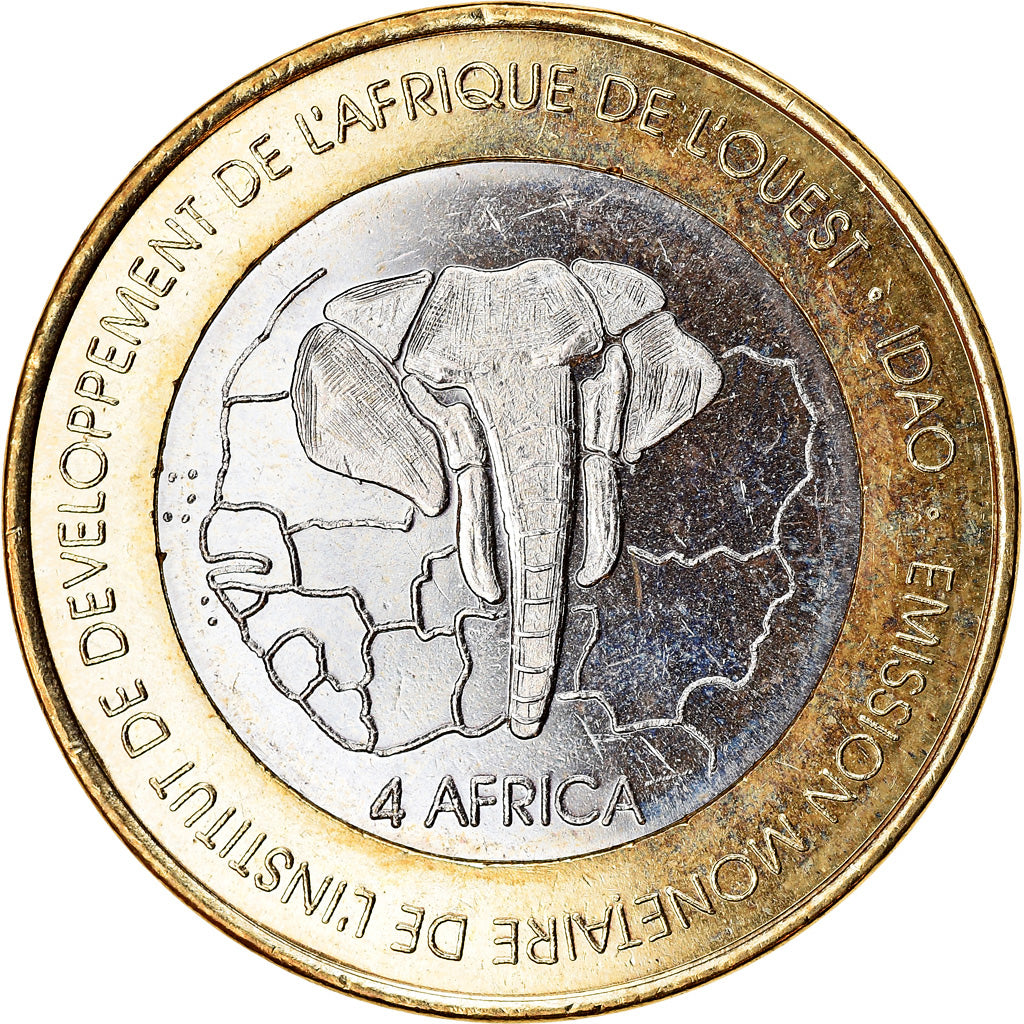 Münze, Senegal, IDAO, 6000 CFA, 2006, Joy S, UNZ, Bi-Metallic