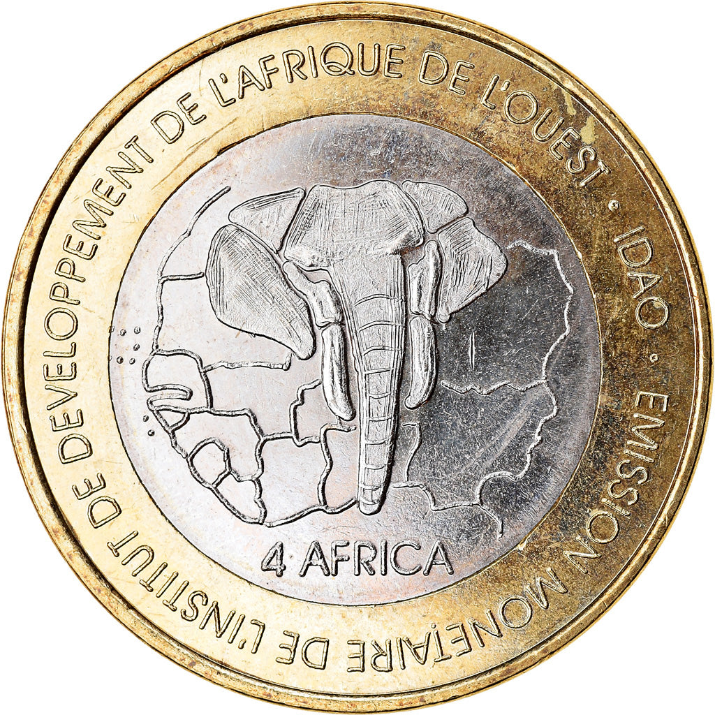 Moneta, Guinea-Bissau, IDAO, 6000 CFA, 2004, Antilope, SPL, Bi-metallico