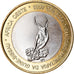 Coin, Guinea-Bissau, IDAO, 6000 CFA, 2004, Antilope, MS(63), Bi-Metallic
