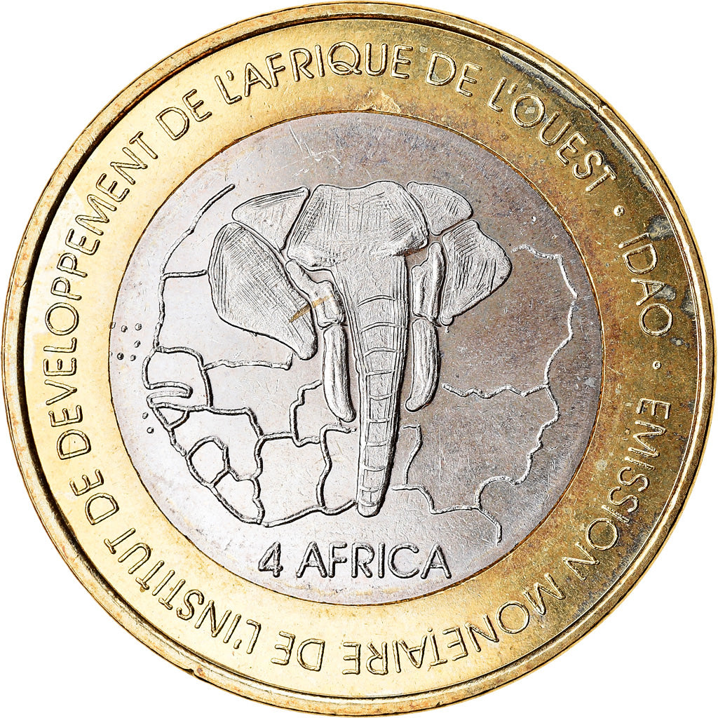 Moneta, Guinea-Bissau, IDAO, 6000 CFA, 2004, Antilope, SPL, Bi-metallico