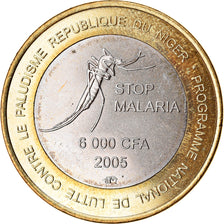 Moneta, Niger, IDAO, 6000 CFA, 2003, Lutte contre le paludisme, SPL