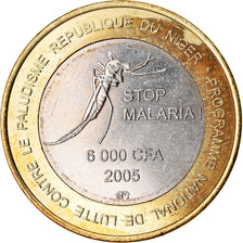 Moneta, Niger, IDAO, 6000 CFA, 2003, Lutte contre le paludisme, SPL