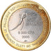 Moneta, Niger, IDAO, 6000 CFA, 2003, Lutte contre le paludisme, SPL
